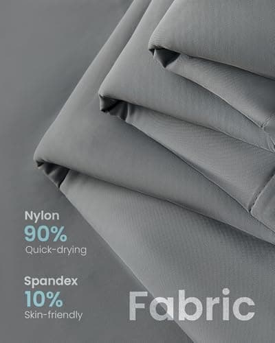 Twin XL Cooling Comforter – Down Alternative Lightweight Quilt for Hot Sleepers & Night Sweats, Reversible Cloud-Soft Summer Bedding for Dorms & All-Season, Grey - Thumbnail 5