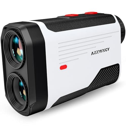 Golf Rangefinder with Slope - 1300/1500 Yards Laser Range Finder for Golf & Hunting, 7X Magnification, High-Precision Flag Locking Vibration, Rechargeable, IP54 Waterproof, Built-in Magnetic Strip - Image 1