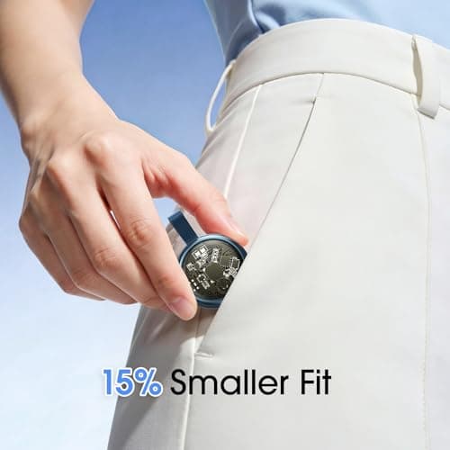 1 Pack Tracker for iOS and Android Bluetooth Tracker Smart Tags Compatible with Apple Find My (iOS) & Google's Find Hub Item Locator for Keys, Luggage, Wallet, Vehicles - Thumbnail 5