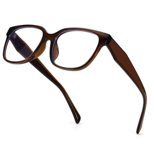 SODQW Trendy Blue Light Blocking Glasses for Women Square Frame Reduce Eyestrain Computer Glasses - Image 1