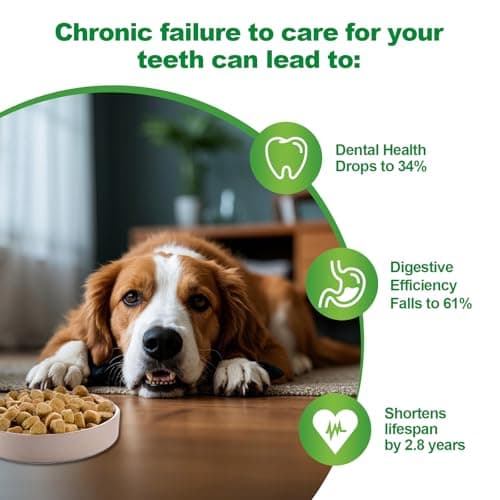 Dog Dental Powder,Dog Teeth Cleaning Powder,Dog Dental Cat Dental Care,Cat and Dog Teeth Cleaning,Canine Plaque Remover Helps Reduce Bad Breath,Improve Pet's Oral Cavity and Freshen Breath（80G） - Thumbnail 2