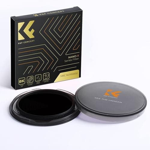 K&F CONCEPT 67mm ND100000(16.6 Stops) ND Lens Filter Neutral Density Lens Filter with 28 Multi-Layer Coatings (Nano X Series) - Thumbnail 5