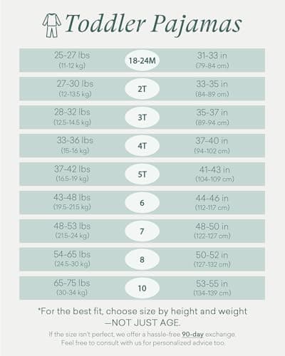 PurComfy SuperSoft Long Sleeve Toddler Pajamas, Premium Bamboo Viscose for Breathable Comfort, Boys & Girls Bamboo PJs, Toddler Long Sleeve Pajama Set, 2T - Thumbnail 3