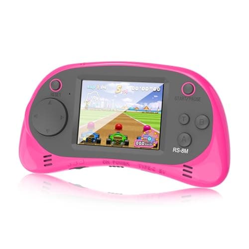 EASEGMER Kids Handheld Game Player - 220 Built-in Games, 2.5" IPS Display, Rechargeable & Long-Lasting - Ideal Travel Toys for Kids Ages 3-10 Boys & Girls - Image 1