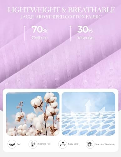 GRACE KARIN Womens Lace Short Sleeve Tops Summer Dressy Casual Cotton Blouses Flowy V Neck Dress Shirts Trendy Clothing 2026, Purple, Medium - Thumbnail 4