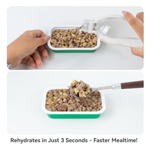 APL Freeze-Dried Dog Food, 0.7oz x 6 Pack | 77% Fresh Meat, 70% Chicken, 55% Crude Protein, Pumpkin & Superfood Recipe | Supports Dental Health, Skin & Coat | Ready-to-Serve - Thumbnail 5