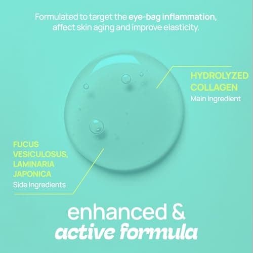 Elluma Beauty Under Eye Patches – 24 Hydrogel Pads Mix & Hydrating Sets with Seaweed Extracts - Thumbnail 4