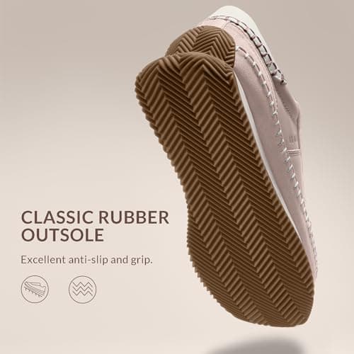 Vilanva Women's Pink Fashion Sneakers Casual Tennis Shoes with Non-Slip Retro Gum Sole Ladies Walking Trendy Footwear Size 6 - Thumbnail 6