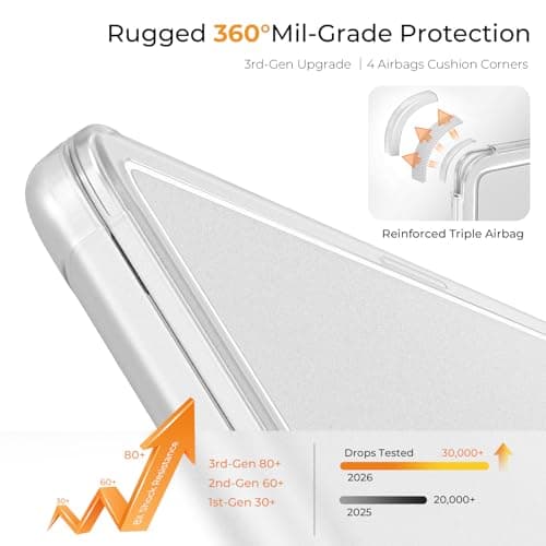 EooCoo for MacBook Air 13 Inch Case, M5/M4/M3/M2 2026-2022 A3240 A3113 A2681, Snug Fit Case with Reinforced Anti-Crack Edges and Corners, True-to-Device Matte Texture, Work, Travel and Daily Carry - Thumbnail 3