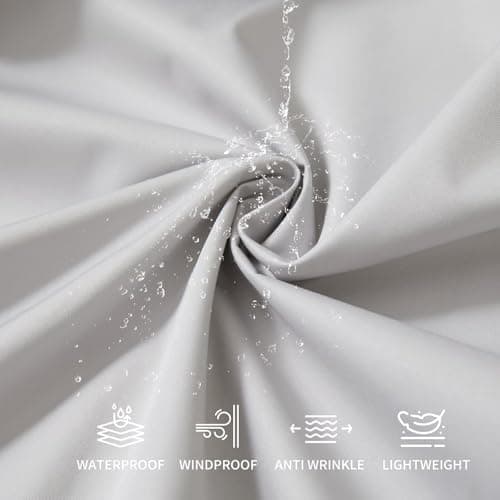 M MAELREG Mens Lightweight Windbreaker Vintage Light Golf Bomber Jacket Spring Fall Outdoor Coats Work Clothes - Thumbnail 6