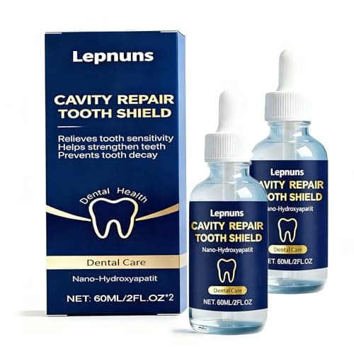 Cavity Healing Tooth Armor Liquid - Nano Hydroxyapatite, Enamel Support & Sensitivity Relief, Gentle Whitening & Fresh Breath, Suitable for Long-Term Family Use, 60ML-251205-1
