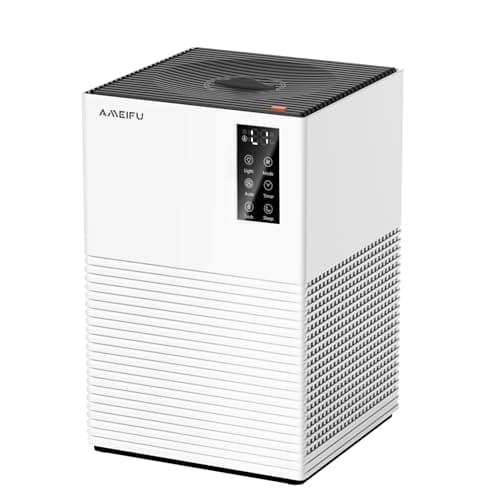 Air Purifier for Home Large Room Up to 1200 Sq Ft, Air Cleaner with H13 Filter, Air Quality Sensor, 4 Timers, 3 Speeds Fan, Quite Air Purifier for Dust, Pet Hair, Pollen (Remote Control Not Include) - Image 1