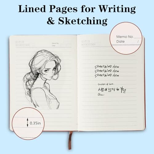 QDWXDEL Difference Maker Gift,A5 Hardcover Leather Journal for Women, Employee Appreciation Gifts Journal Notebook for Work,Social Worker Gifts (Work Forecast) - Thumbnail 3