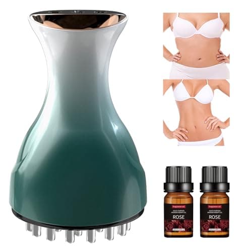 Lymphatic Drainage Massager & Anti Cellulite Massage Tool, Handheld Body Sculpting Machine w/Microcurrent, Light, Heat & Vibration, Portable Muscle Relaxation Tool for Arms, Thighs, Belly, Back - Image 1