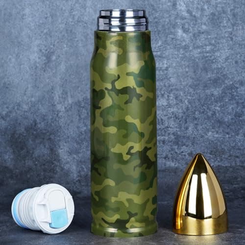 Funslive Gifts for Men Husband Him Dad - 17 oz Camo Tumbler Cup - Fishing Hunting Camping Birthday Mens Gift Ideas - Gifts for Men Who Have Everything - Dad Gift - Easter Mens Stocking Stuffers 2026 - Image 1