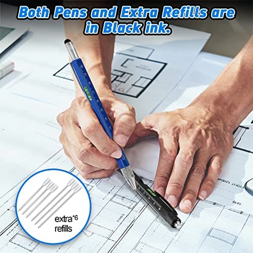 ZOOI Gifts for Men Dad Him, 9-1 Multitool Pen, Dad Gifts for Fathers Day, Gifts for Dad Men Who Have Everything, Grandpa Father's Day Gift, Fathers Day Mens Gifts From Daughter Wife Son - Thumbnail 4