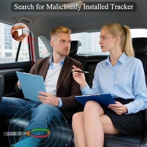 KAXYUYA Hidden Camera Detector, Bug Signal Detector, GPS Tracker Finder, RF Listening Device Scanner, High Sensitivity, Portable Security Tool for Travel, Hotel, Home & Office - Thumbnail 5