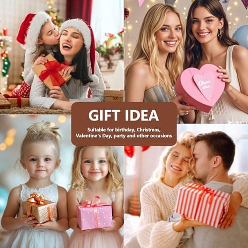 Eaciy Valentines Day Gifts for Her, Initial K Necklaces for Women Teen Girl Gifts Trendy Stuff, 5 6 7 8 9 10 11 12 13 Year Old Girl Daughter Birthday Valentines Gift - Thumbnail 6