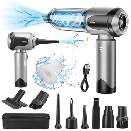 Handheld Vacuum Cleaner, 22000Pa Powerful Car Vacuum Cleaner Cordless, Lightweight Mini Car Hoover, Rechargeable Portable Air Duster for Car, Home, Kitchen - Image 1