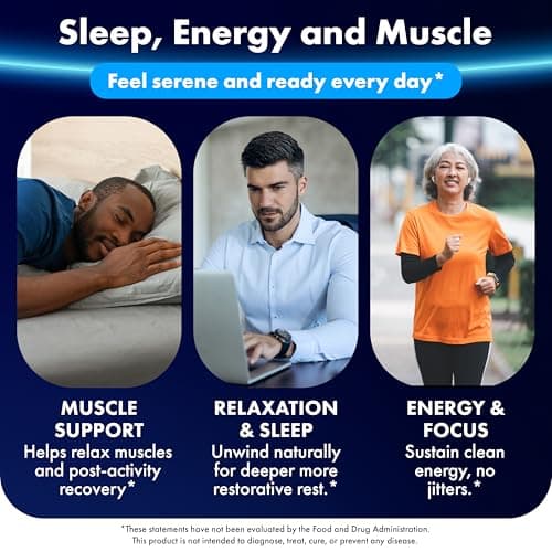 ILIVA Magnesium Glycinate 400mg Triple Magnesium Complex 120 Tablets, Pure Magnesium Glycinate with Magnesium Malate & Magnesium Citrate, Chelated Magnesium for Sleep, Muscle Recovery, Energy Support - Thumbnail 3