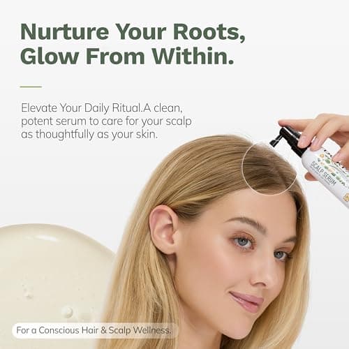 DORPANG Scalp Serum for Thinning Hair, Clinically Tested Vegan Formula with Capixyl and AnaGain, Promotes Fuller-Looking Hair & Healthy Scalp, Peptide Non-Greasy for Dry Sensitive Scalps 60ml - Thumbnail 2