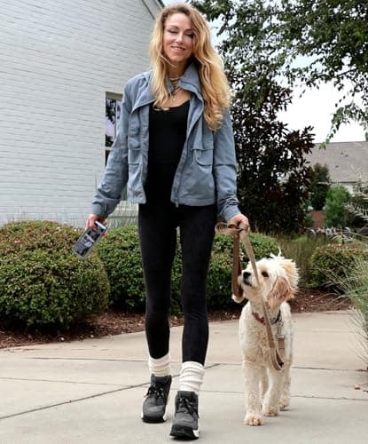 AIRHAS Women's Winter Warm Snow Boots for Women Comfortable Water-Resistant Womens Ankle Boots Fashion Booties(dark_grey,8.5) - Thumbnail 3