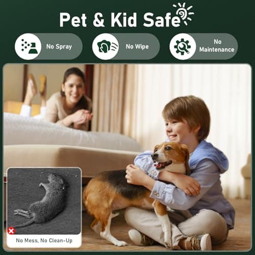 Natural Peppermint Oil Moth Balls for Rodents Deterrent‌ - 14 Pack‌, Mice & Rat Repellent for Indoor/Outdoor Use, Family & Pet-Safe, Long-Lasting Mouse Control for Squirrels, Skunks, Chipmunks‌ - Thumbnail 4