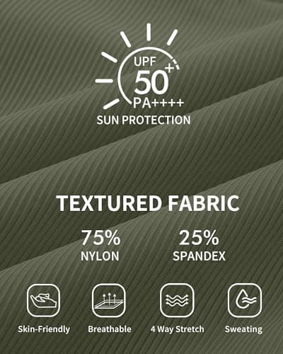 Charmo Strapless High Waisted Bikini Sets Women Tummy Control Scallop Bandeau Swimsuit Two Piece Bathing Suit Army Green M - Thumbnail 6