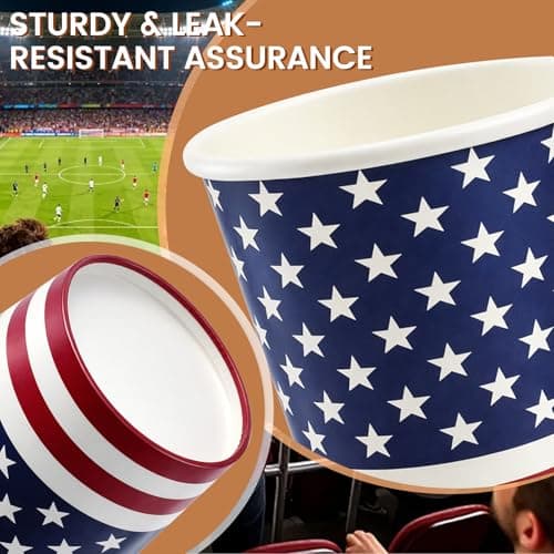 Biotakeware 300 Pack 3 oz Bathroom Paper Cups, Disposable Mouthwash Cups with 4 Mixed Designs, Small Mini Coffee Cups for Bathroom, Party, Picnic, Travel, and Events - Thumbnail 5