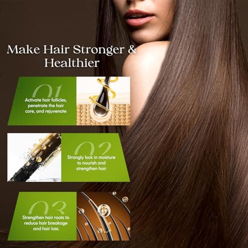 GREEONIL Batana Oil for Hair Growth 100 Percent Pure Cold Pressed Organic Hair Treatment for Women and Men to Repair Dry Damaged Hair and Scalp 3.5 Oz - Thumbnail 2