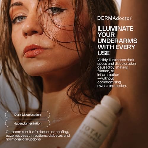 DERMAdoctor Antiperspirant for Women Sensitive Skin, Total NonScents Ultra-Gentle Illuminator, Unscented Clinical Strength Antiperspirant Deodorant for Men & Women; Hypoallergenic Roll On - 3.04 oz - Thumbnail 4