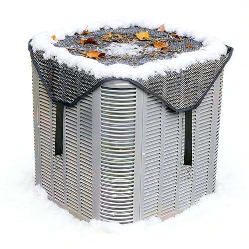 Air Conditioner Covers for Outside Units,36" x 36" Central AC Cover , Resin Woven Mesh,Top Universal Mesh Cover Defender for All Seasons,Efficient Ventilation(36" x 36" ) - Image 1