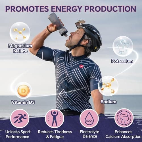 ZEBORA Magnesium Powder for Sleep, Chelated Magnesium Complex Supplement with Glycinate, Citrate and Malate, Unflavored Drink Mix with Electrolytes for Muscle & Brain Health, Vegan, Non-GMO, 10.58oz - Thumbnail 4