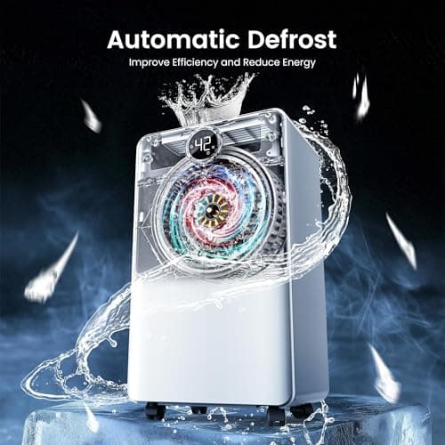 CHIVALZ 1500 Sq.Ft Dehumidifier for Basement with Drain Hose Max 25 Pints, Dehumidifiers for Home, Bedroom, Bathroom, Quiet, Intelligent Humidity Control, 3 Modes, 24H Timer, White 1Pack - Thumbnail 6