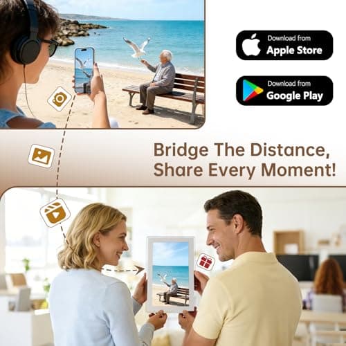 Yemsd 15.6" Digital Calendar, Smart Wall-Mounted HD Touchscreen Electronic Family Calendar, Chore Chart & Meal Planner, Built-in Digital Photo Frame with Desk Calendar Base, Wall & Desk Mount, White - Thumbnail 6