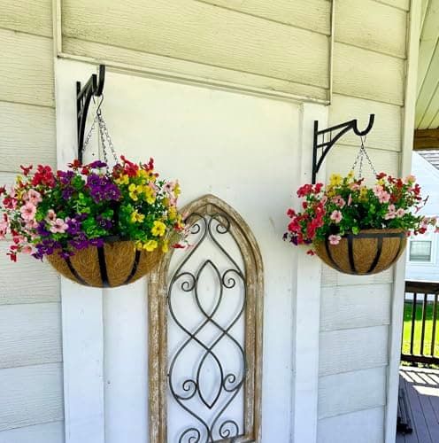 HIFIDECKY Artificial Flowers for Outdoors 20 Bundles Fake Flowers Fake Plants Spring Summer Decoration UV Resistant Fake Silk Flowers for Porch Patio Home Planter Window Box Yard Garden Decor - Thumbnail 5