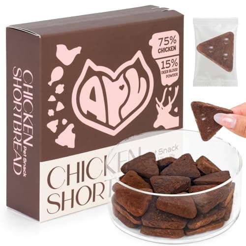 APL Freeze Dried Treats for Dogs & Cats, 1.76oz | All-Natural Chicken & Deer Blood Recipe | Rich in Iron, Supports Immunity & Appetite | Training Rewards, Food Topper & Travel Snacks - Image 1