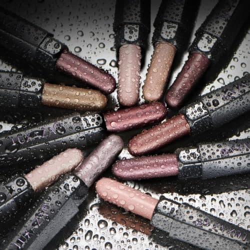 LUXAZA PRO Brown Eyeshadow Stick Makeup Set 10PCS, Neutral Shimmer And Matte Cream Eye Shadow Palette, Metallic Bronze Smoky Eyeliner Brightener Crayon Pencil Kit, Ideal Gift for Women -Love's Gifts - Thumbnail 3