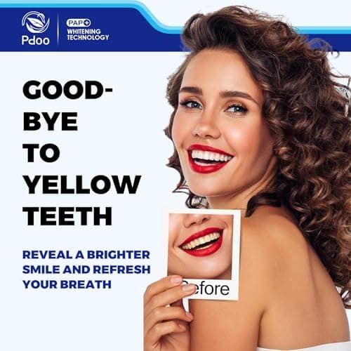 Teeth Whitening Powder 50g with Pap - Sensitivity Free Enamel Safe Whitening Powder, Removes Years of Coffee Tea Wine Tobacco Stains, Toothpaste Whitening Powder for Brighter Smile - Thumbnail 6