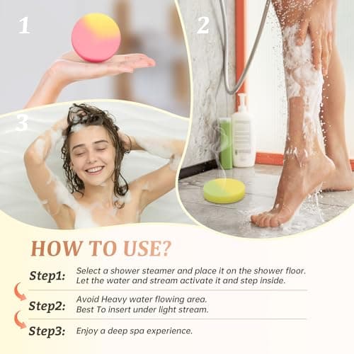 leoce Shower Steamers Multi-Quantity Packed Women/Men Gift Set Aromatic Shower Bombs, Individually Wrapped Tablets for Mother's Day & Anniversaries (15pcs) - Thumbnail 6