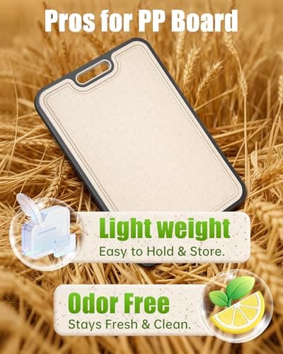 Washour Stainless Steel Cutting Boards for Kitchen, Non Toxic 2-in-1 Cutting Board Double Sided, Chopping Boards for Fresh Meat Vegetable, Easy to Clean Large Size 16”×11” - Thumbnail 3