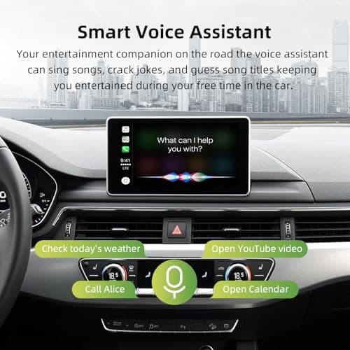 for Audi 2008-16 A4/A5 2010-18 Q5 MMI 3G Carplay,Wireless Carplay&Android Auto Retrofit Decoder Support Navigation/Mirror Link/Voice Control/NTSC or CVBS AHD Camera - Thumbnail 5