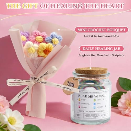 Gift Baskets for Women, 11 PCS Unique Birthday Gifts for Women, Self Care Gift Baskets, Thank You, Get Well, Sympathy Inspirational Friendship Gifts for Mom, Grandma, Wife, Sister, Friends - Thumbnail 6