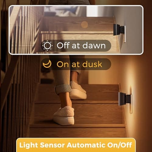 L LOHAS LED Night Light, Dimmable Night Lights Plug into Wall,2 Pack Nightlight for Kids,180° Rotatable, 3000K 0-150LM Dimmable Night Lights with Dusk to Dawn Sensor for Children Room Bathroom - Thumbnail 5