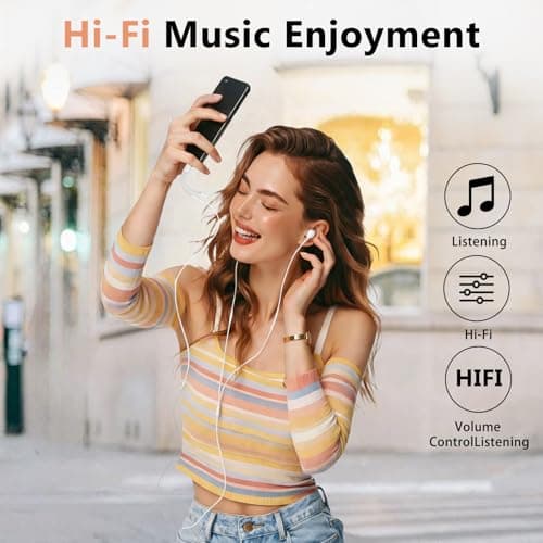 KikoSaka USB C to 3.5mm Audio Adapter 2 in 1 USBC to Headphone Jack Adapter with PD Fast Charging Dongle Cable Type C to Aux for iPhone 17 16 15, Galaxy 3 Pack - Thumbnail 6