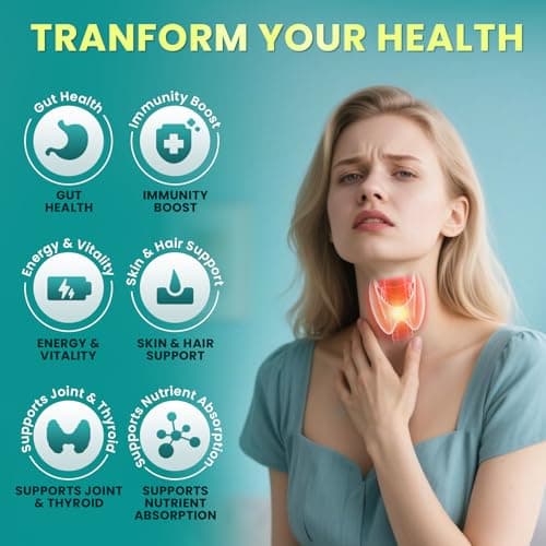 Sea Moss Gummies with Ashwagandha & Chlorophyll, Immune, Digestive and Gut Detox Support, Powered by Black Seed Oil, Vitamin C, Vitamin D & Magnesium, GMO, Vegan, Apple Flavor, 120 SeaMoss Gummies - Thumbnail 5