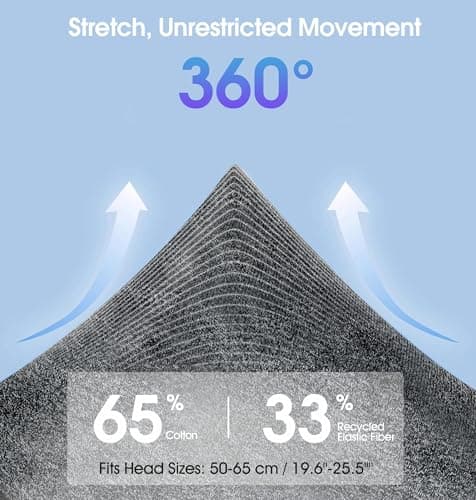 5.4, TOPOINT Sports Headband Earphones Sleeping Bluetooth Wireless with USB C for Women Men Sports Gifts Workout Jogging Yoga Insomnia Air Travel Meditation - Thumbnail 5