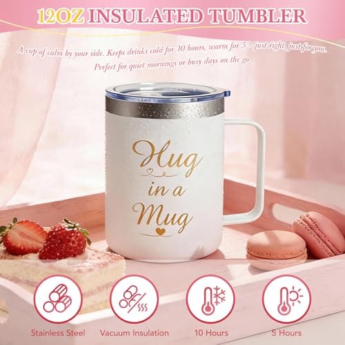 Gift Baskets for Women, 11 PCS Unique Birthday Gifts for Women, Self Care Gift Baskets, Thank You, Get Well, Sympathy Inspirational Friendship Gifts for Mom, Grandma, Wife, Sister, Friends - Thumbnail 5