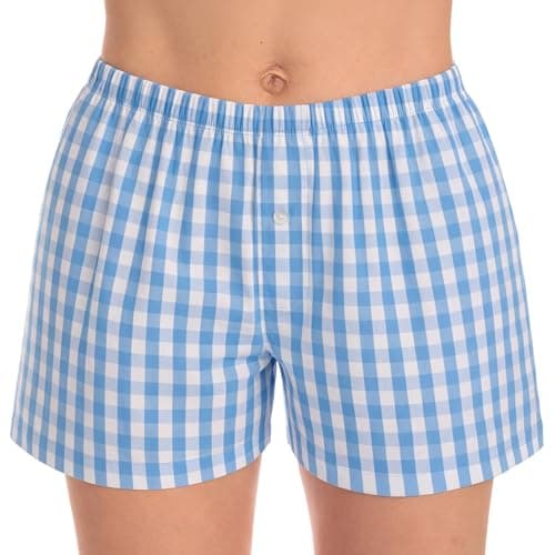 Just Love Womans Pajamas Shorts PJs RL-7080-10859-BLU-XL - Image 1