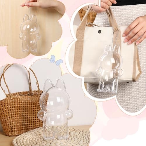 2Pcs Waterproof and Dustproof Protective Case for 15cm Dolls, Clear Protective Case Compatible for 17cm Standing Doll Premium Display Case (2Pcs, Doll not Included) - Thumbnail 6